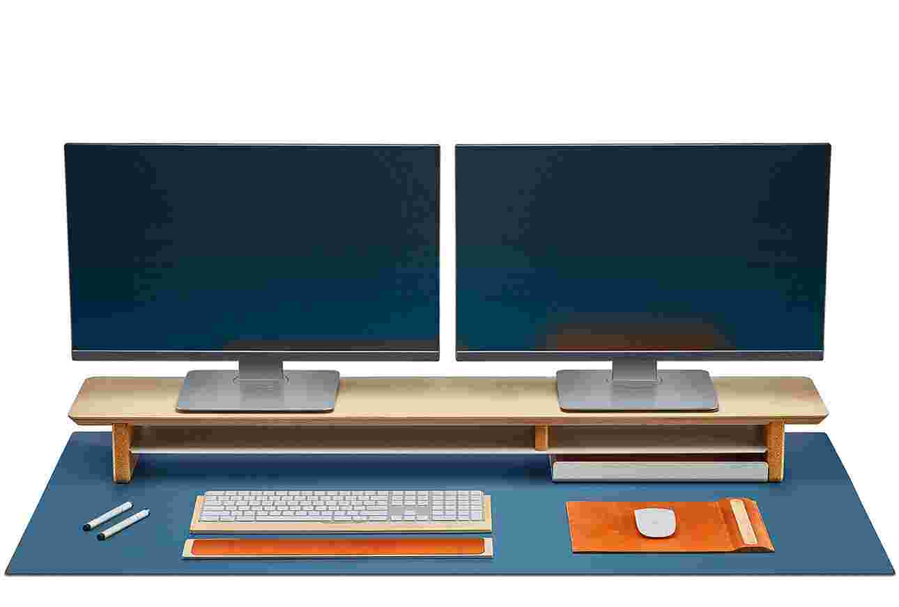 Matte Desk Pad (Extra Large / Navy)