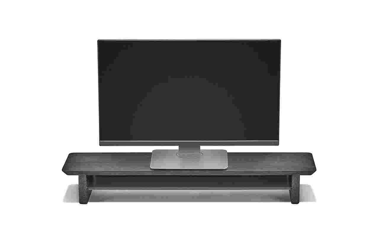 Blackened Walnut Desk Shelf (Medium)