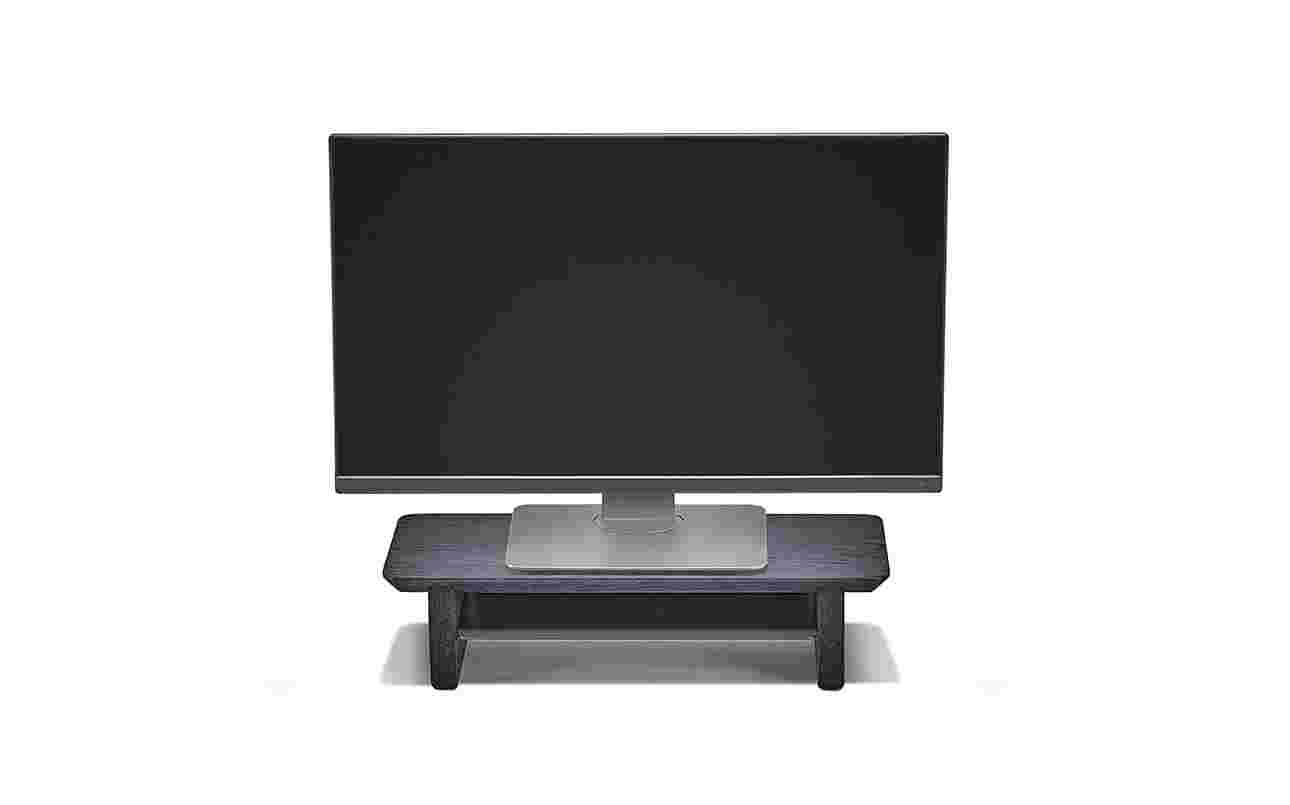 Blackened Walnut Desk Shelf (Small)