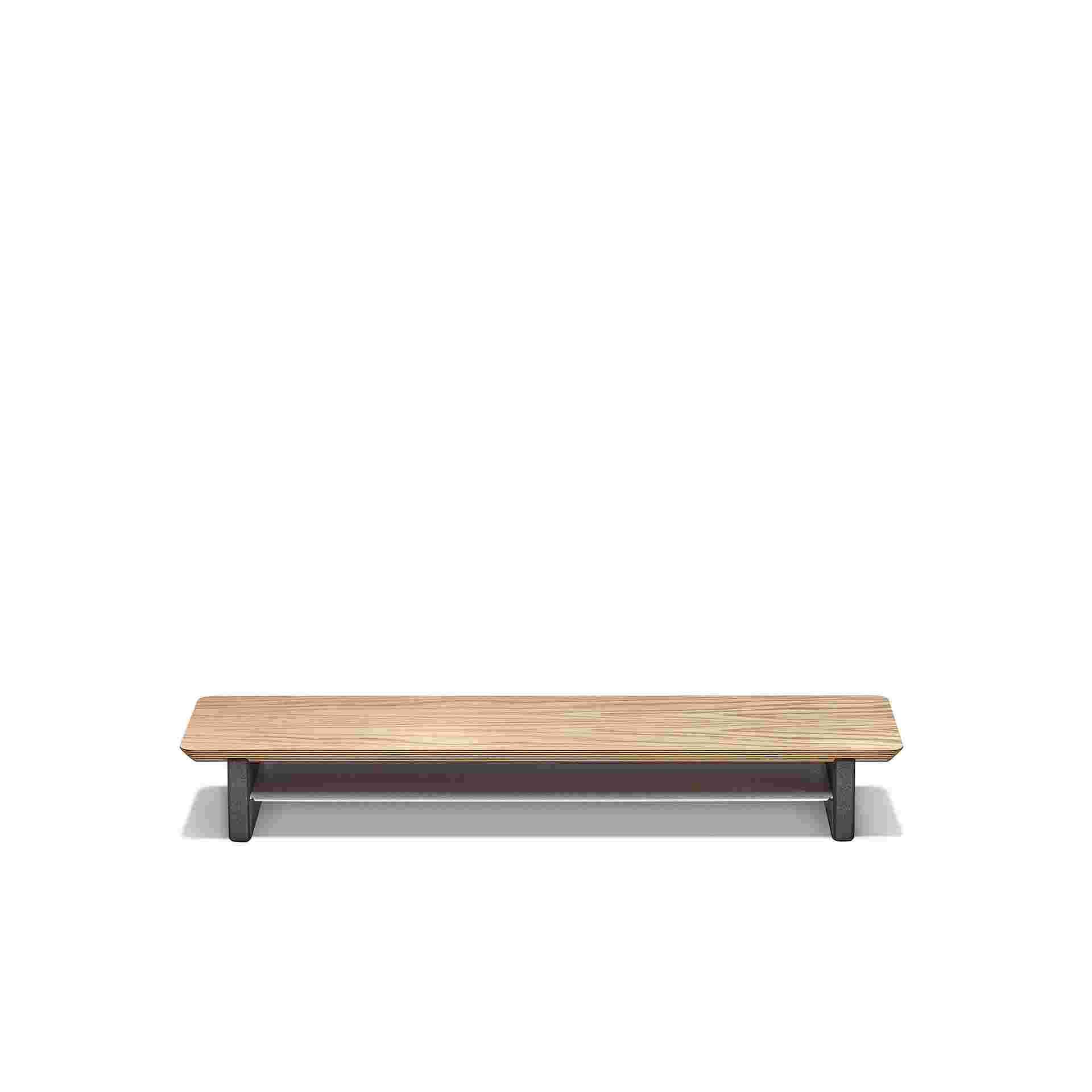 Medium Oak Ply Desk Shelf.