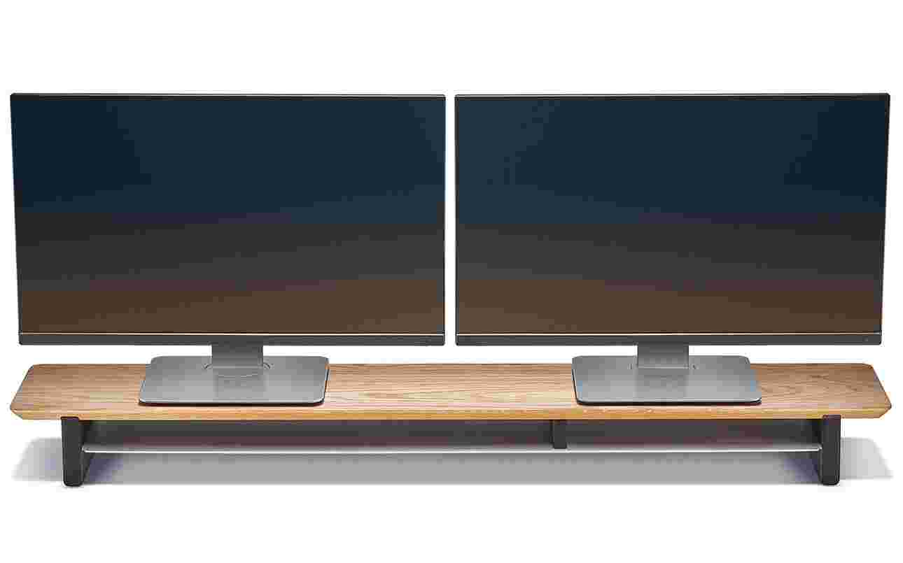 Solid Oak Desk Shelf (Large)