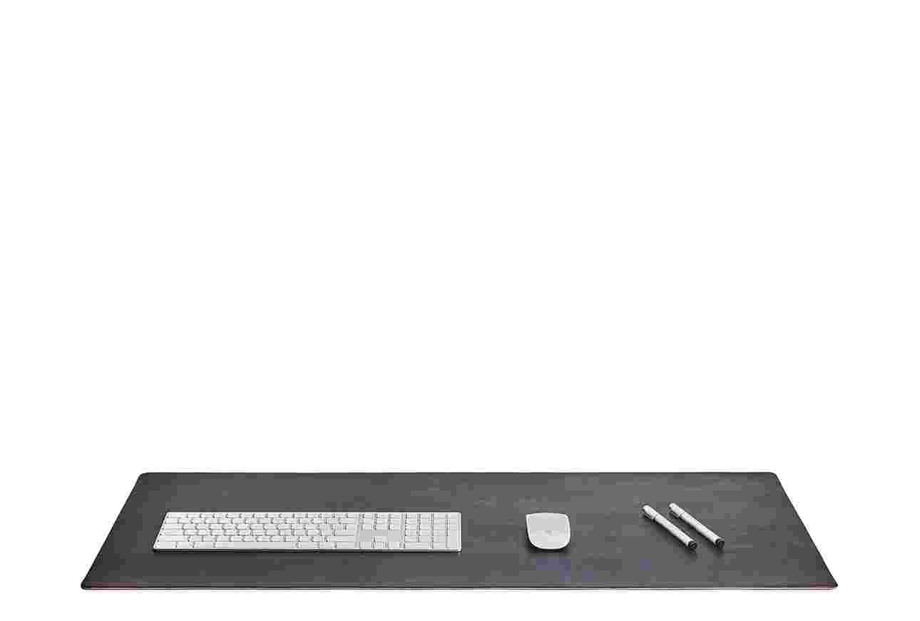 Leather Desk Pad (Medium Plus / Black)