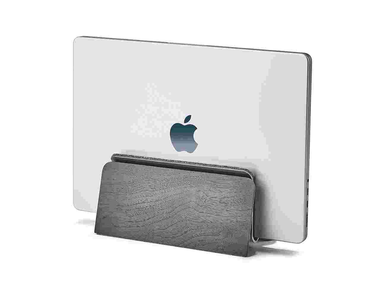 Blackened Walnut MacBook Dock