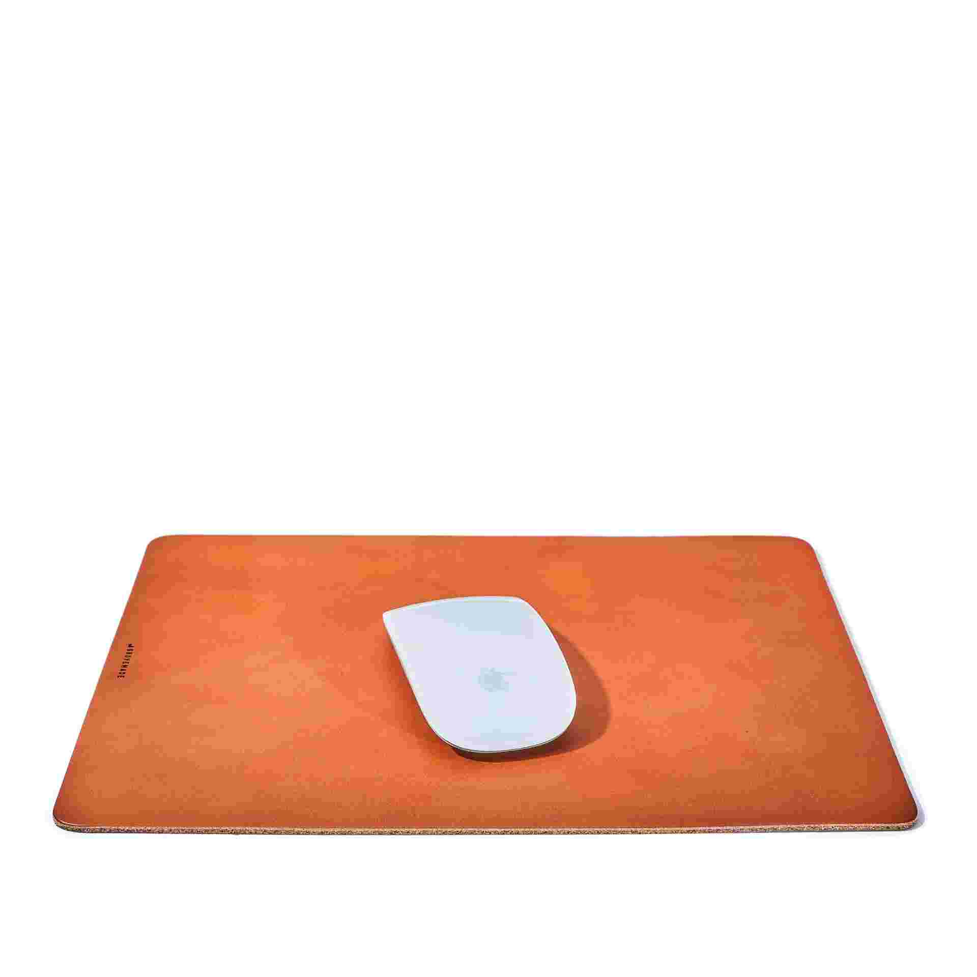 Tan Leather Mouse Pad (Large)