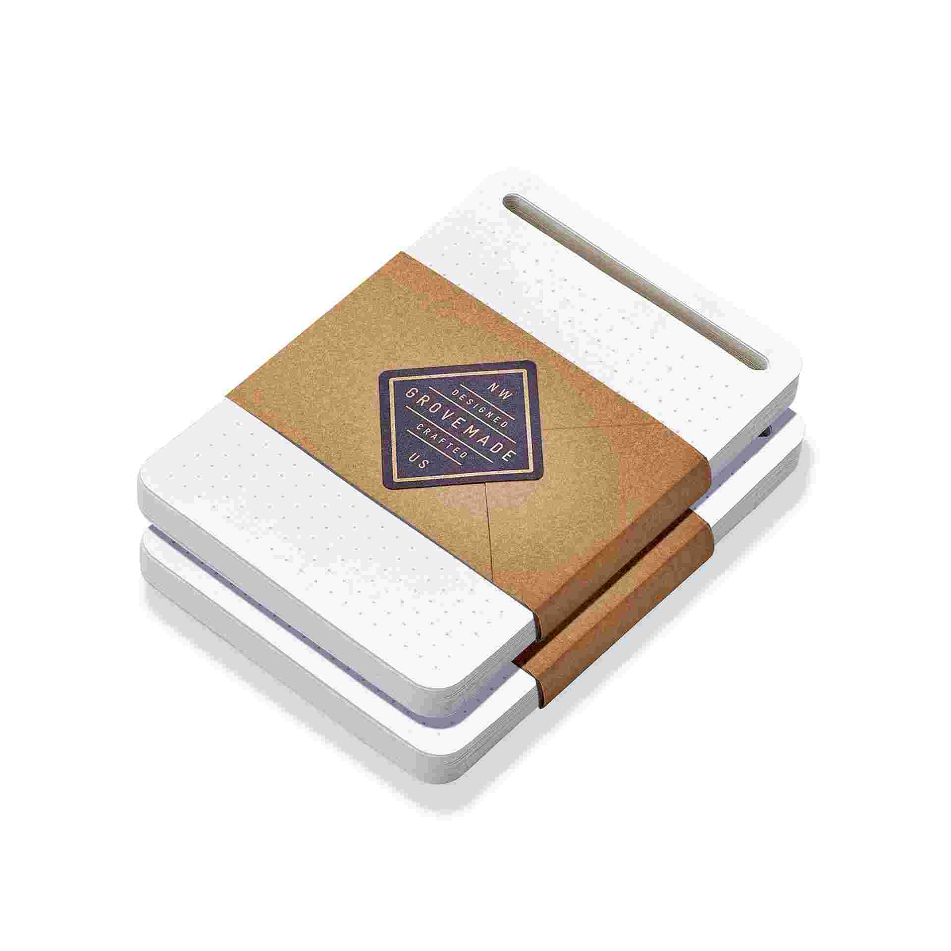 2-pack of paper refills for desk notepad station.