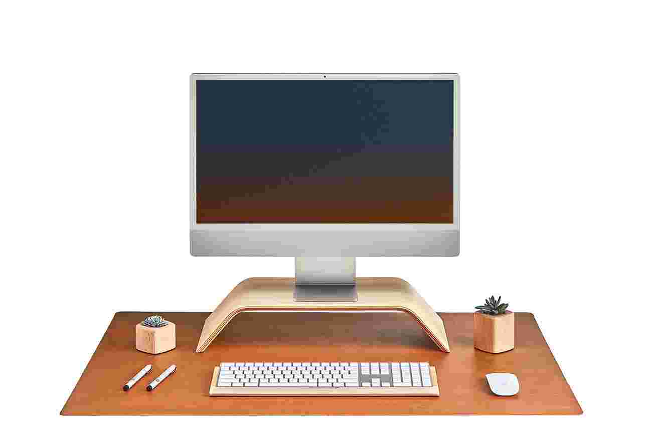 Leather Desk Pad (Large / Tan)