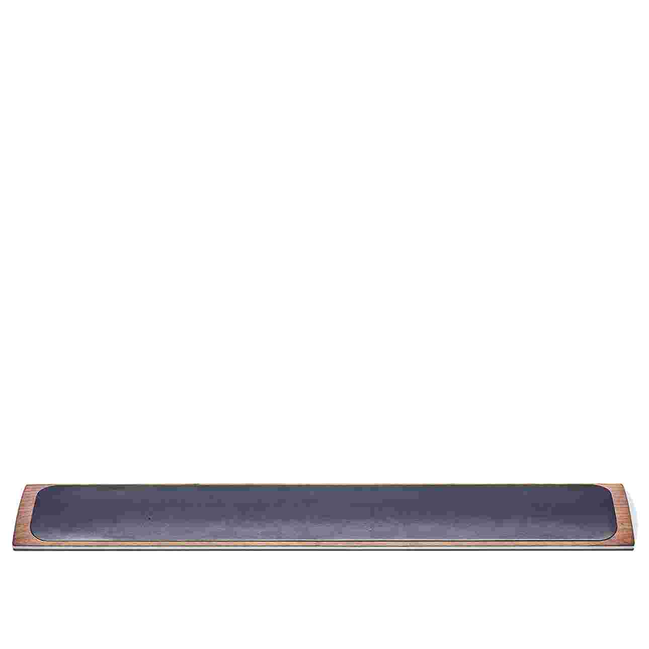 Leather & Walnut Keyboard Wrist Rest