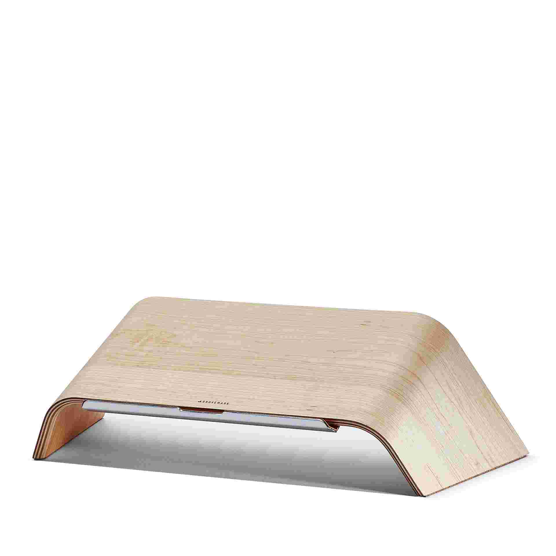 The Maple Laptop Stand with no laptop.