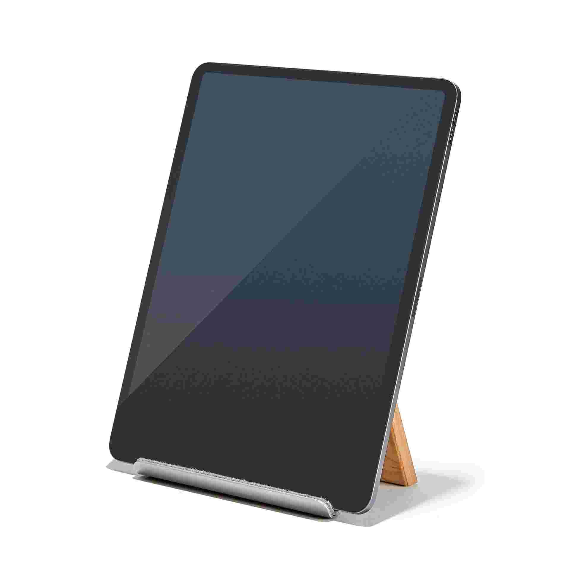 Maple iPad Stand with 12.9" iPad Pro.