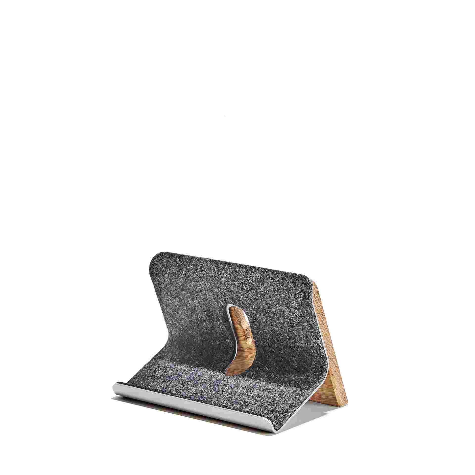 Oak iPad Stand.