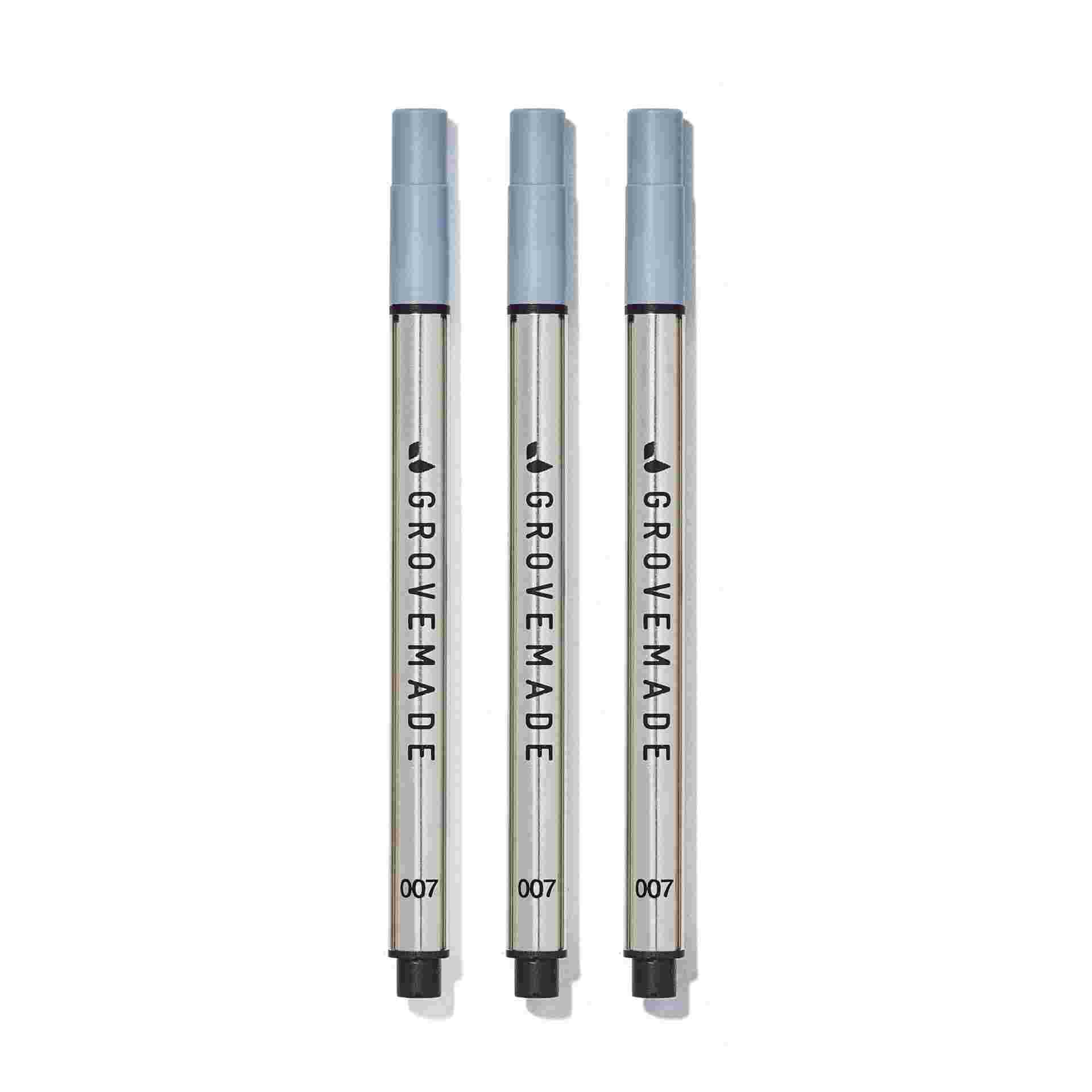 Set of three ink refills for the Grovemade Pen