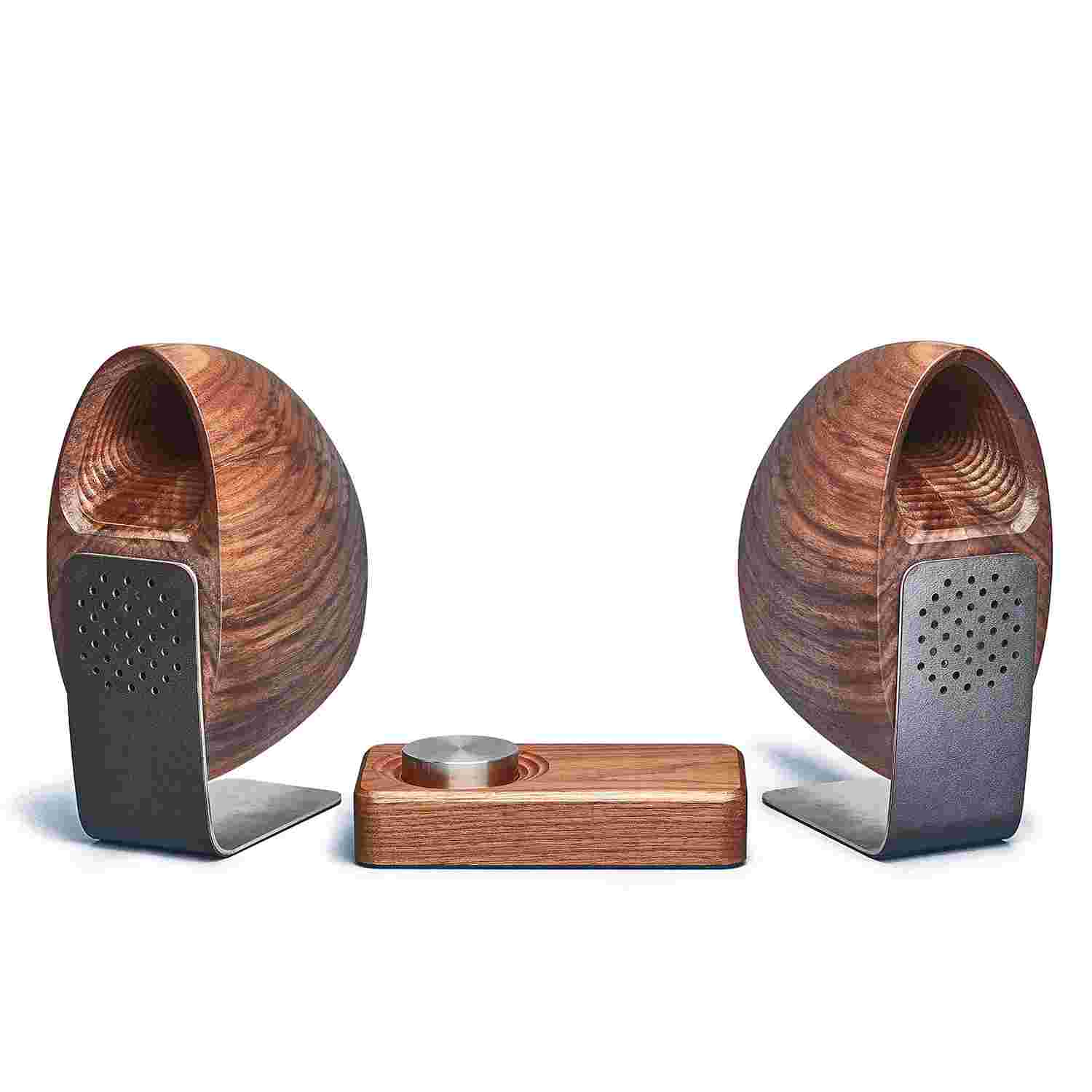 Walnut Speakers & Amp - 
