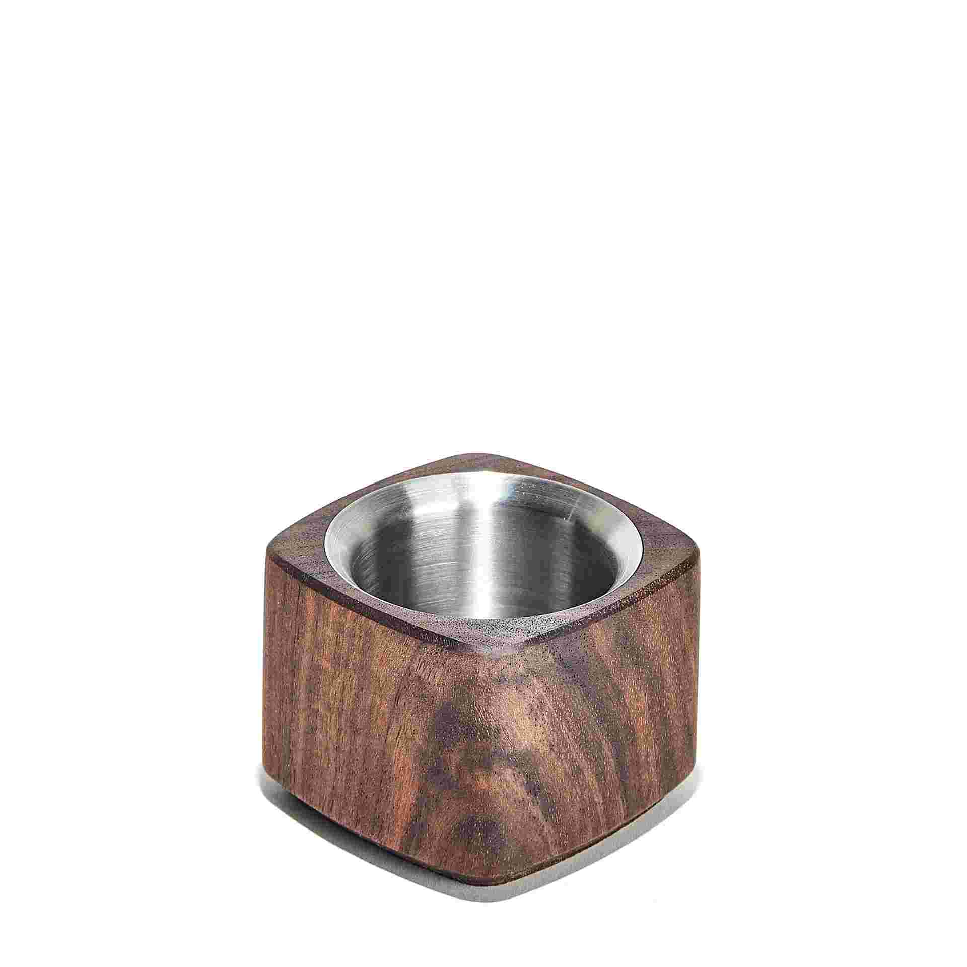 Solid Wood Succulent Planter wrapped in brown craft paper.