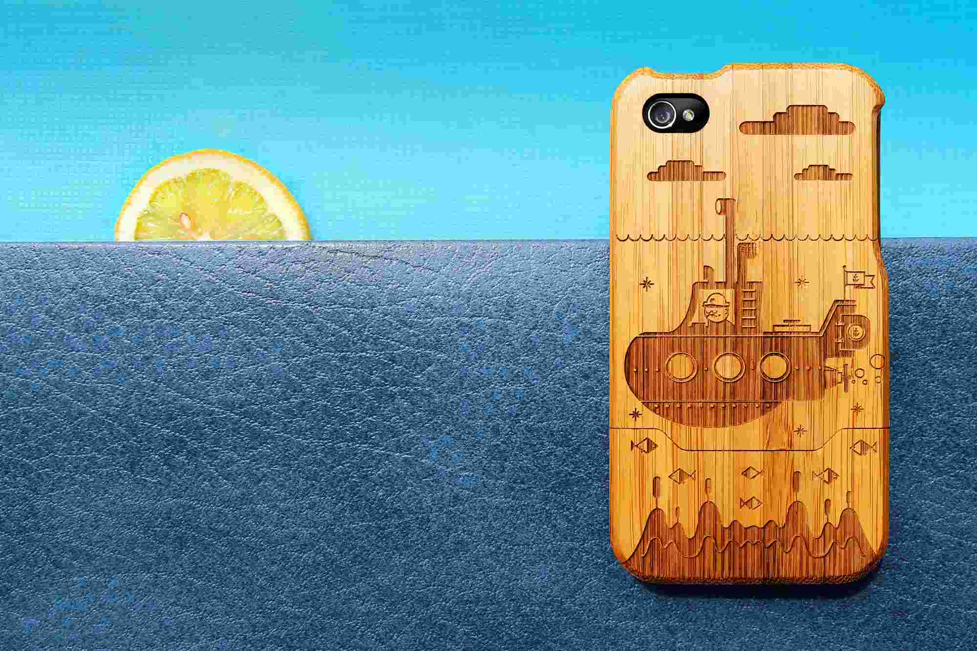 Ryan Chapman's "Submarine" Grove Case for iPhone 4.
