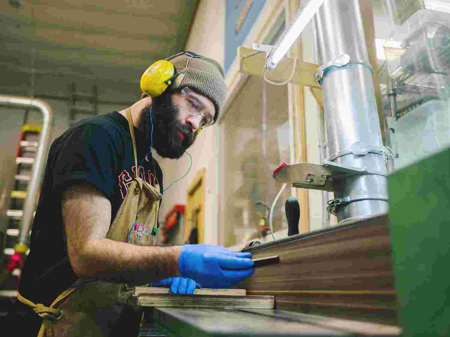 manufacturers at work