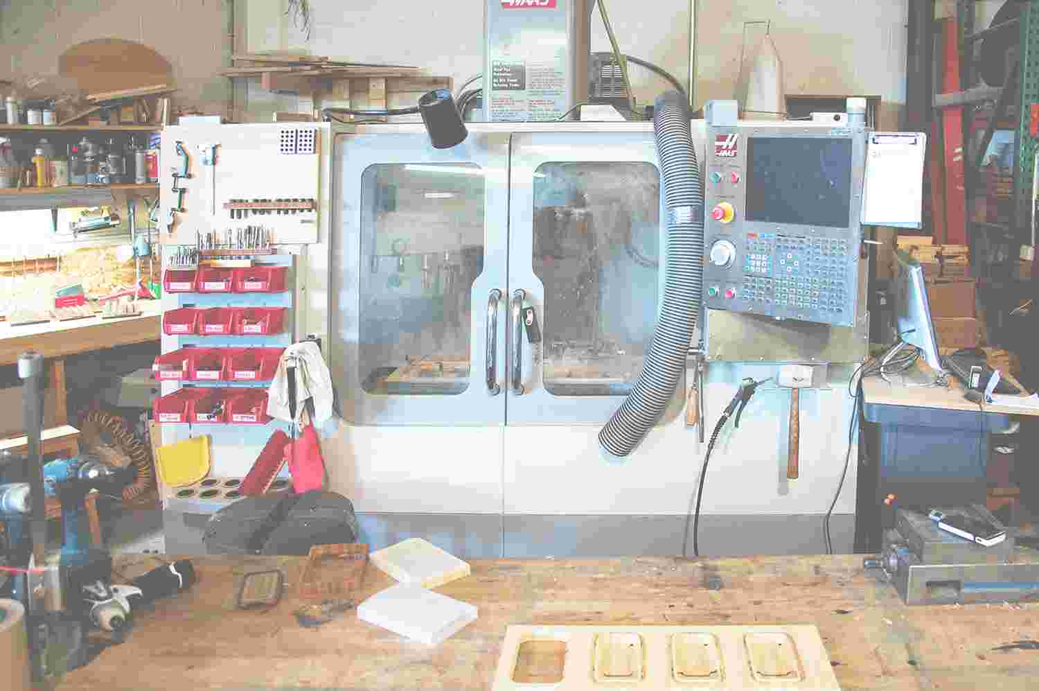 CNC mill we lovingly named rusty