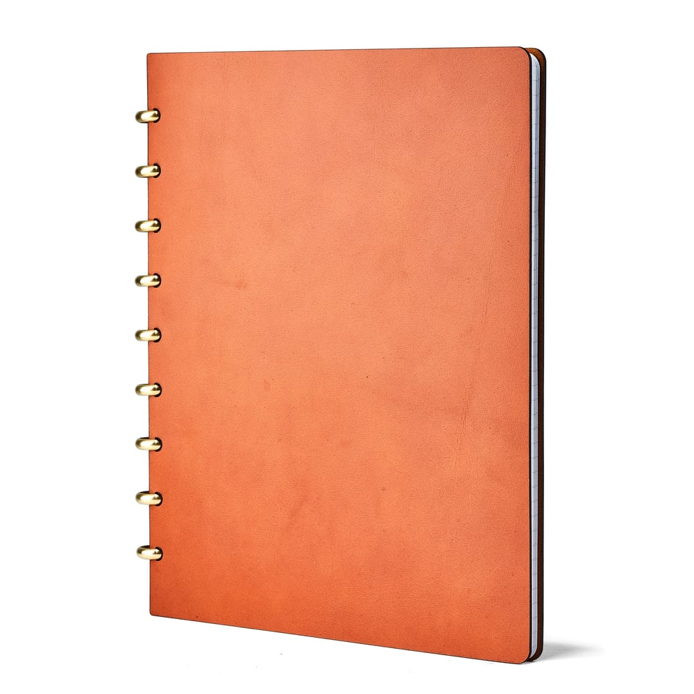 GROVEMADE レザー リングバインダー ノート Leather Discbound Refillable Notebook | Grovemade®