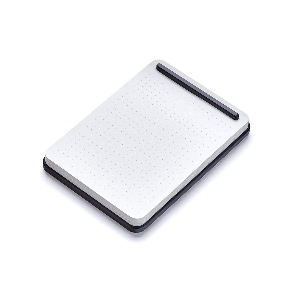 Refillable Metal Notepad - Dot Grid | Grovemade®
