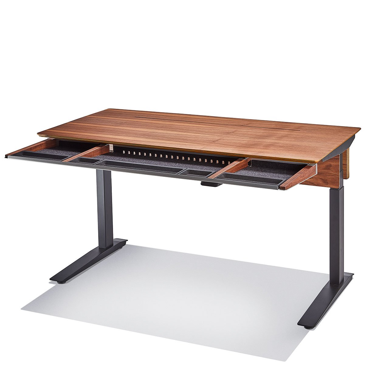 Desk Shelf & Wooden Dual Monitor Stand System | Grovemade®