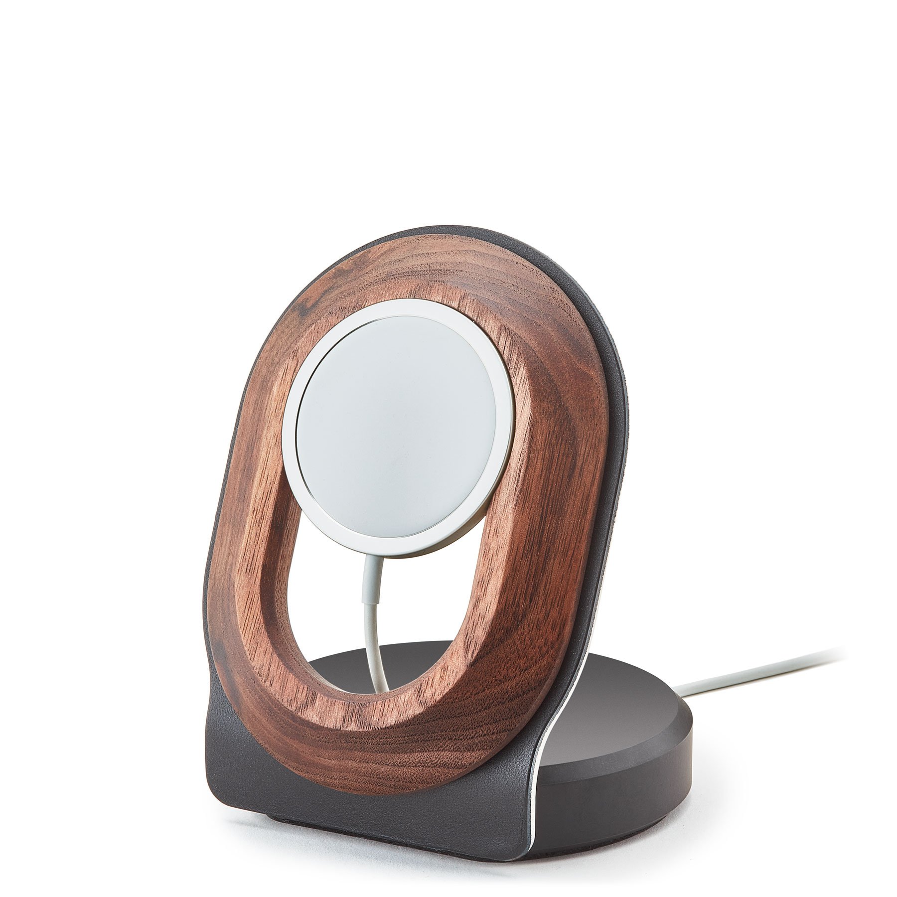 Wooden Headphone Stand - Wood & Leather | Grovemade®