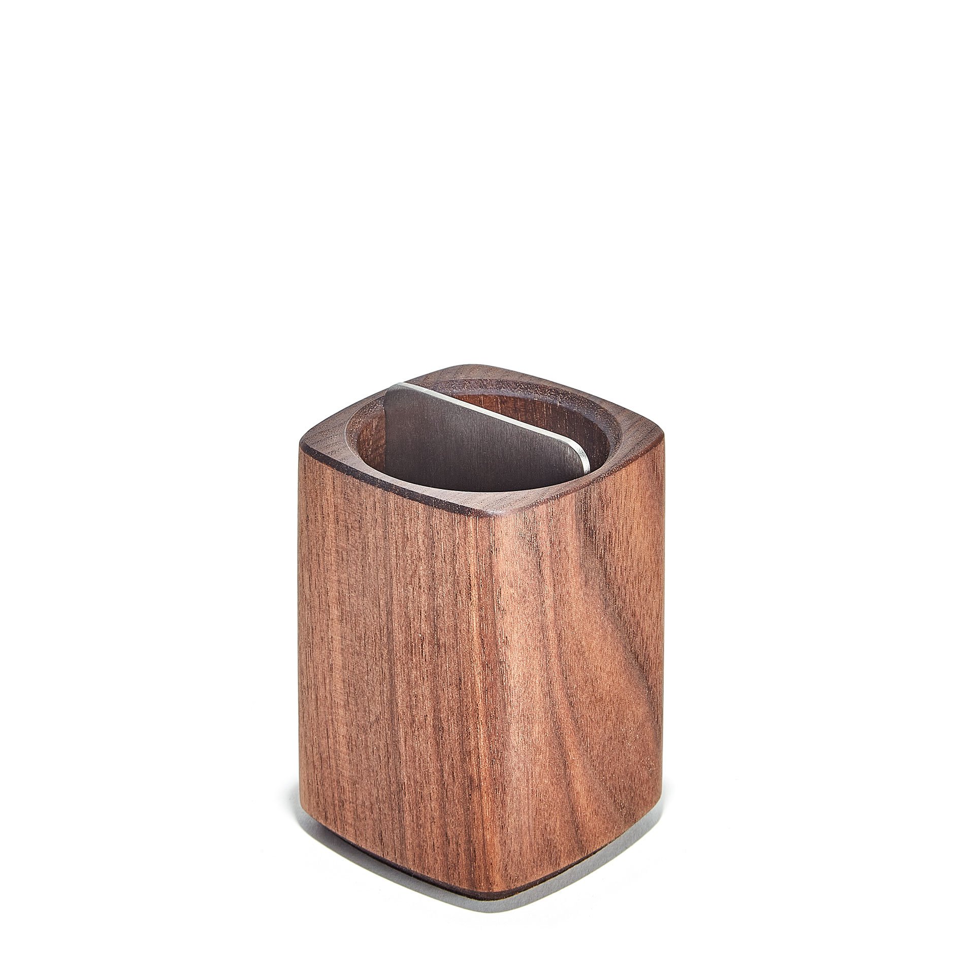 GROVEMADE Wood Pen Cup ペン立て Walnut 正規品 Wooden Pen & Pencil Holder Cup for Desk | Grovemade®