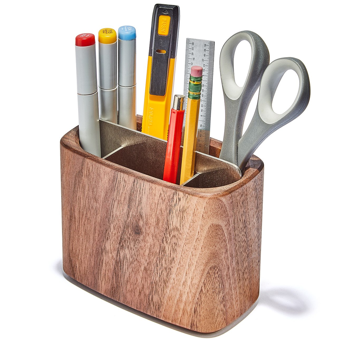 Wooden Office Desk Accessories & Decor Set | Grovemade®