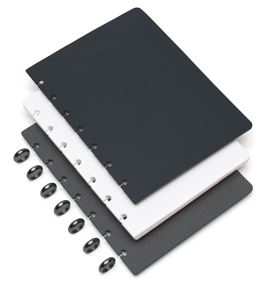 Leather Discbound Refillable Notebook | Grovemade®